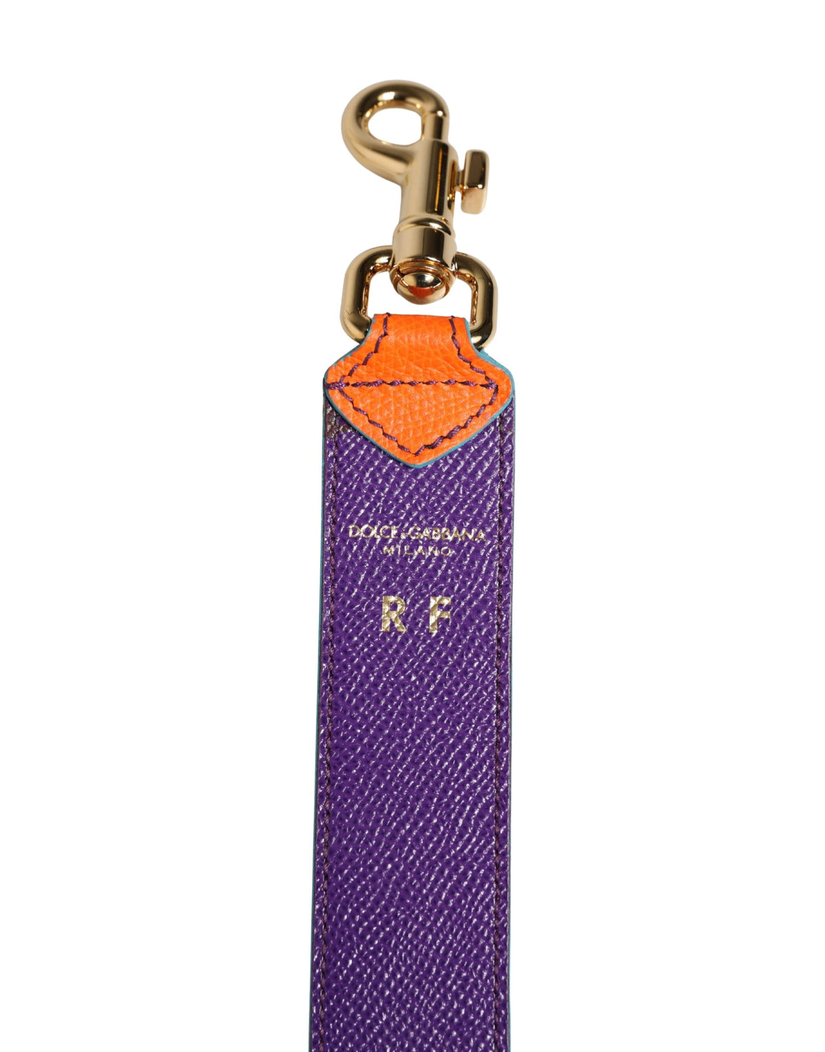 Dolce & Gabbana Calf Leather Shoulder Strap - Luxurious Accessory