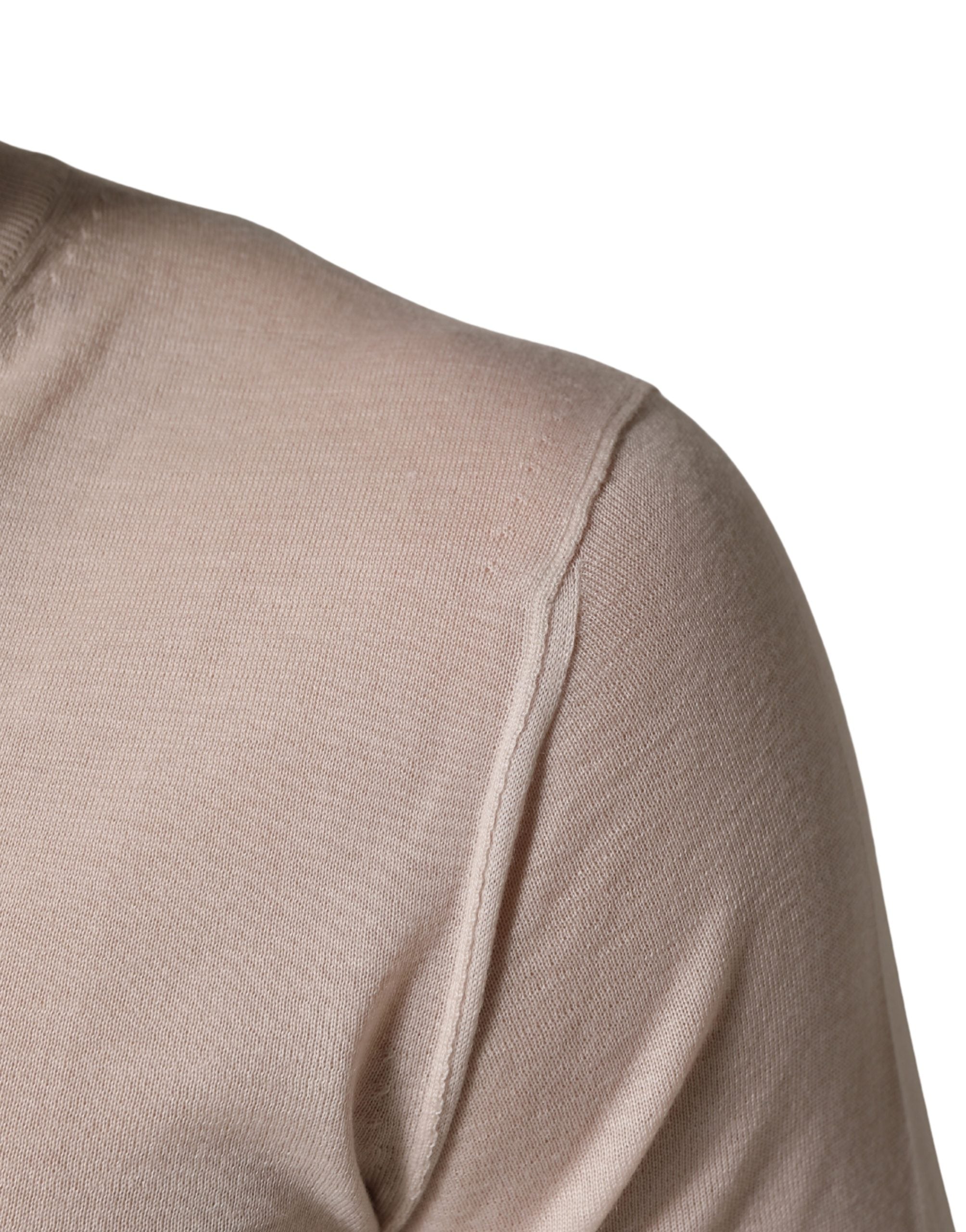 Dolce & Gabbana Cashmere V-neck Pullover Sweater - Timeless Luxury