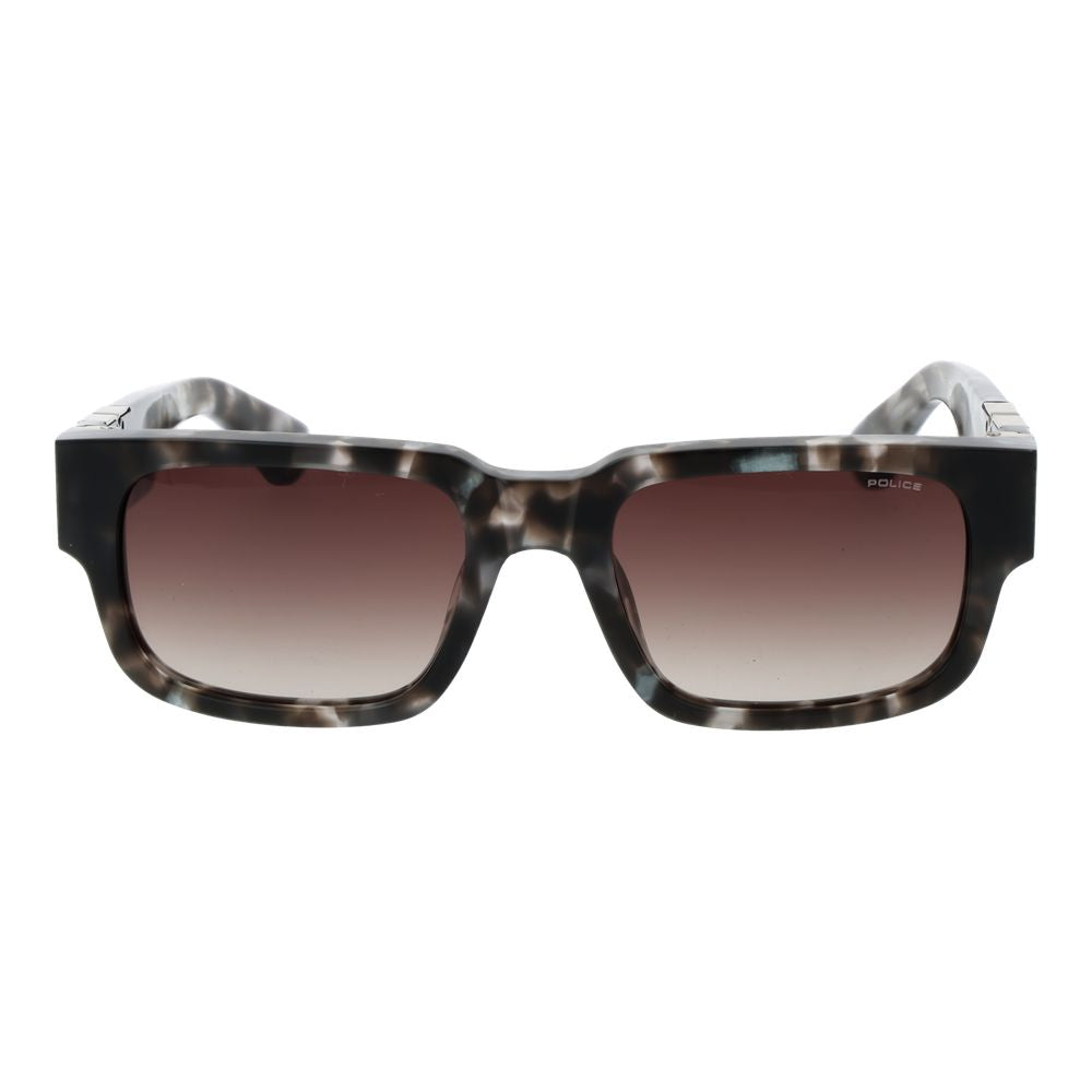 Police Gray Cellulose Acetate Sunglasses - Designer Luxury Eyewear