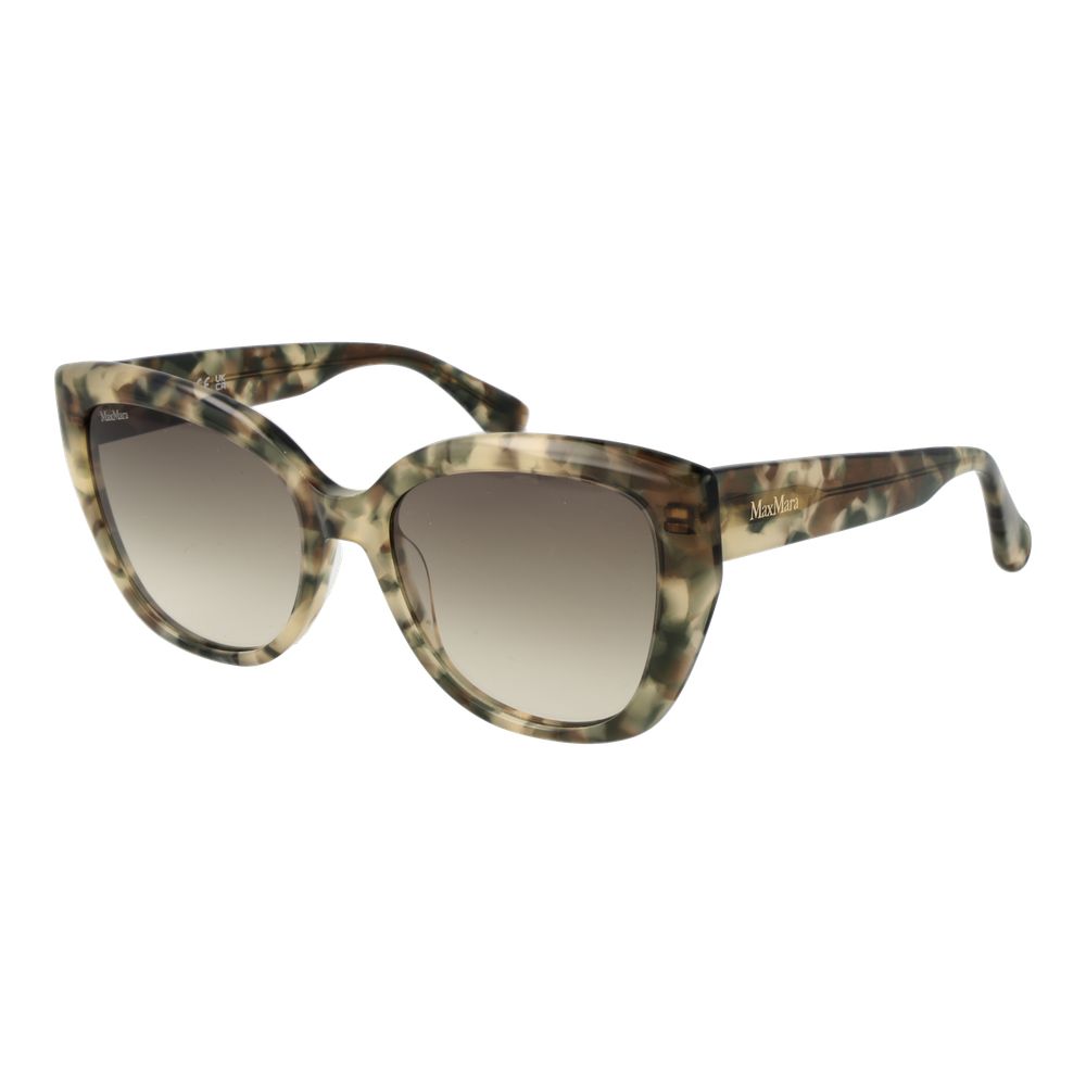 Elevate your style with Max Mara Bicolor Acetate Sunglasses, where luxurious craftsmanship meets timeless elegance, perfect for the discerning individual.