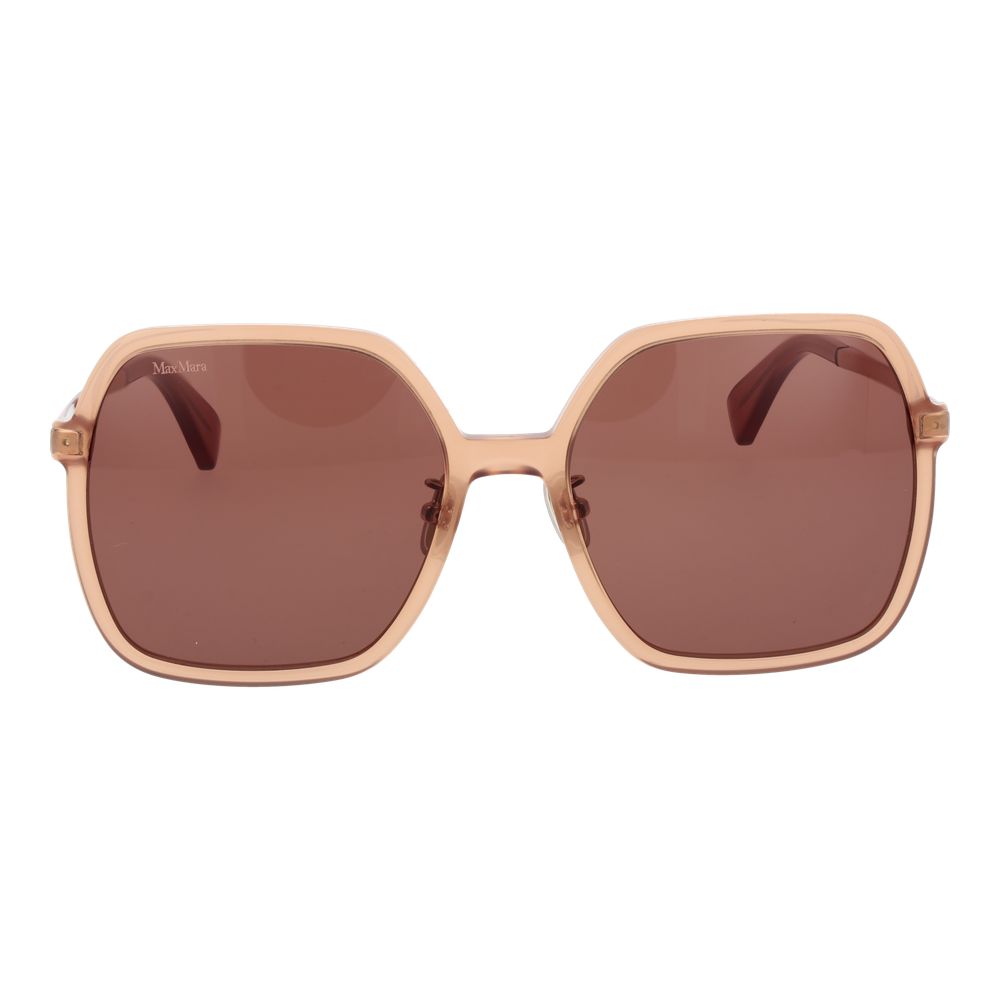Max Mara Orange Acetate Sunglasses - Timeless Luxury Accessory