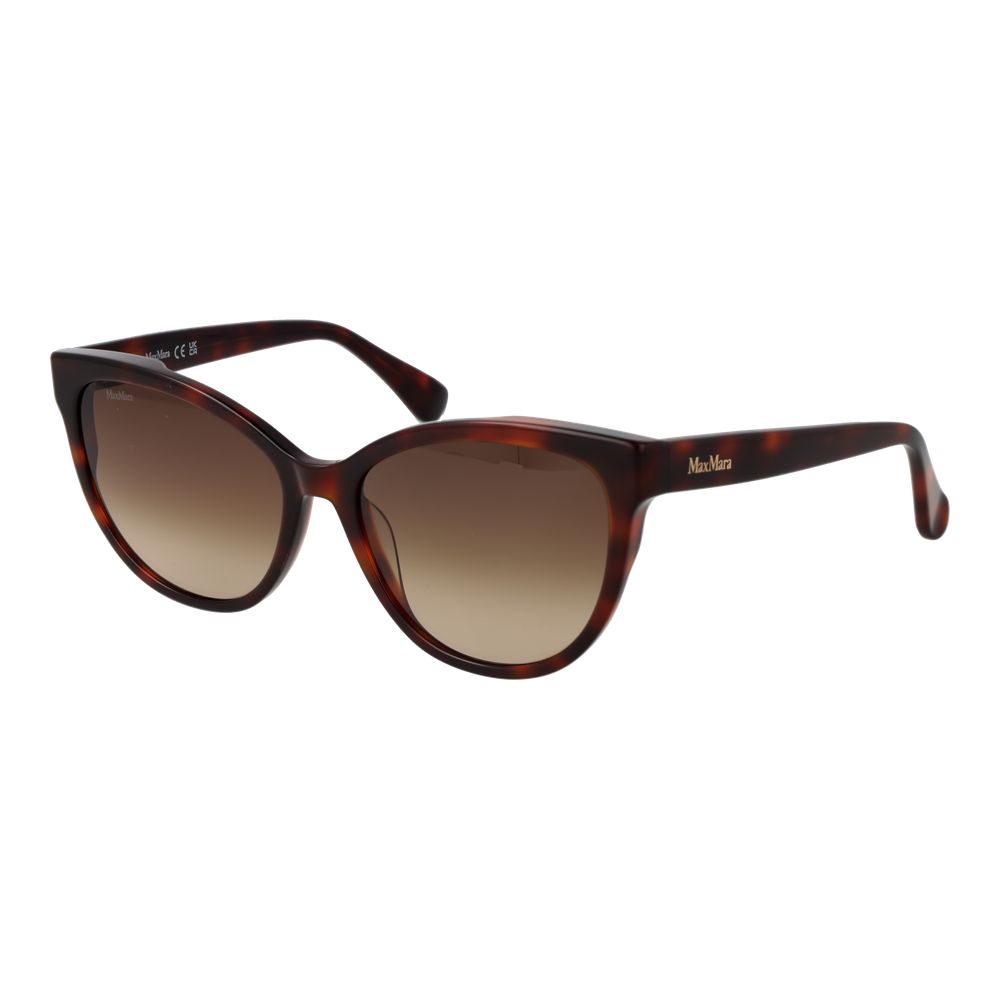 Max Mara Brown Acetate Sunglasses - Timeless Luxury Eyewear