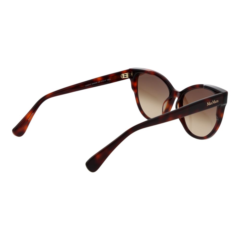 Max Mara Brown Acetate Sunglasses - Timeless Luxury Eyewear