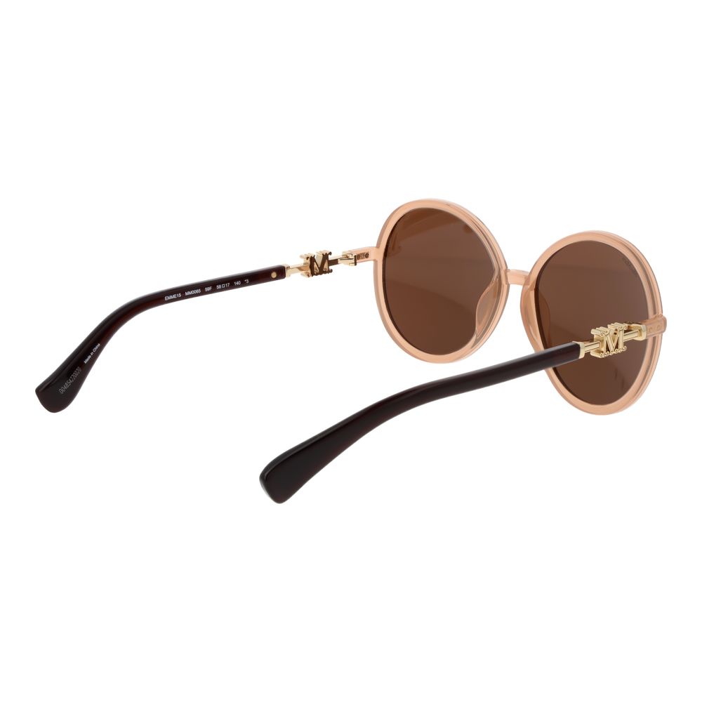 Discover the Max Mara Beige Plastic Sunglasses, where timeless elegance meets modern sophistication, perfect for elevating any ensemble with luxurious style.