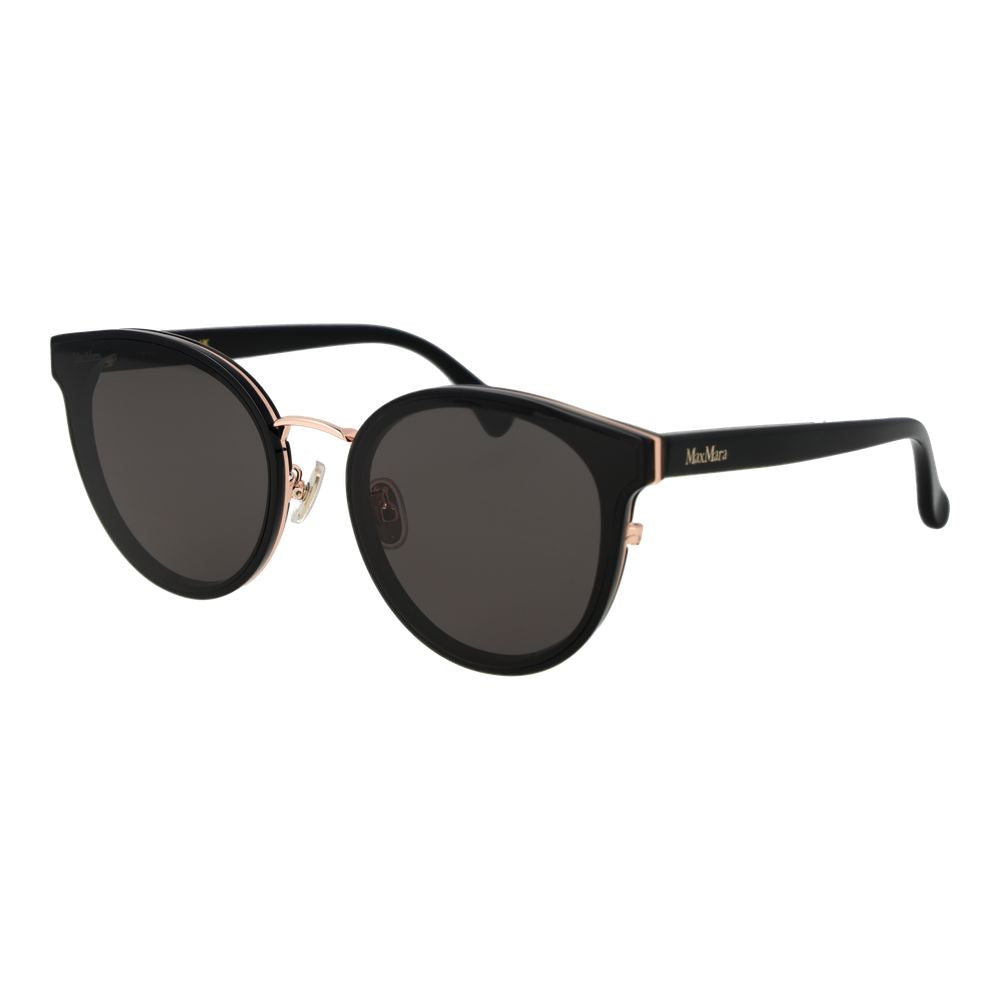 Max Mara Black Acetate Sunglasses - Timeless Luxury Eyewear