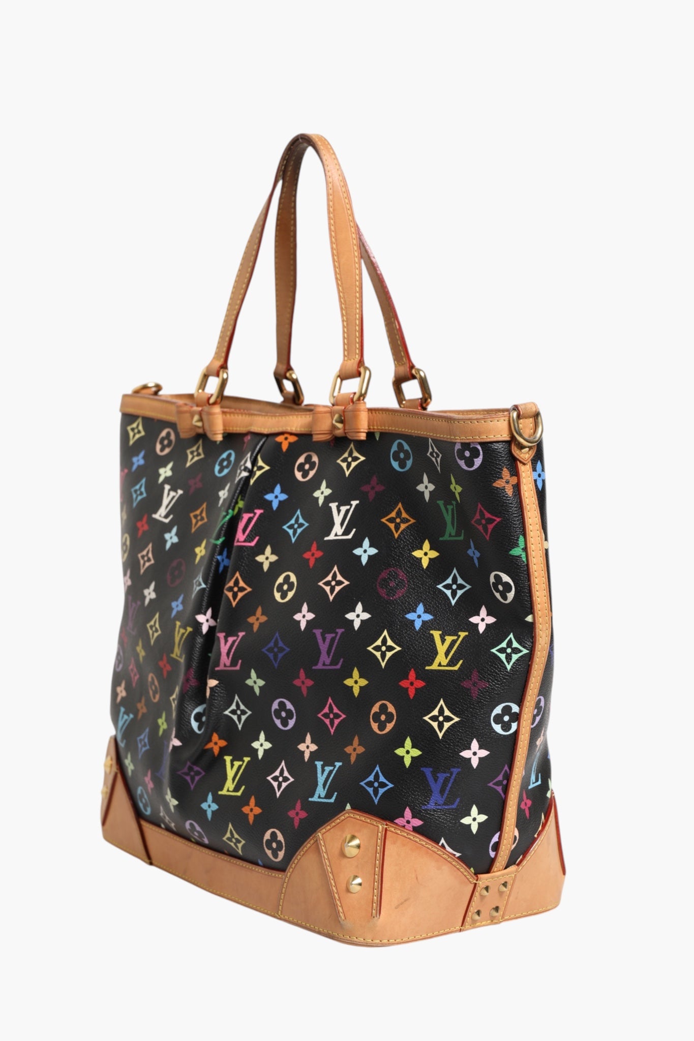 Elevate your style with the Louis Vuitton Monogram Multicolor Sharleen GM, a masterpiece of artistry and luxury that embodies sophistication and timeless elegance.