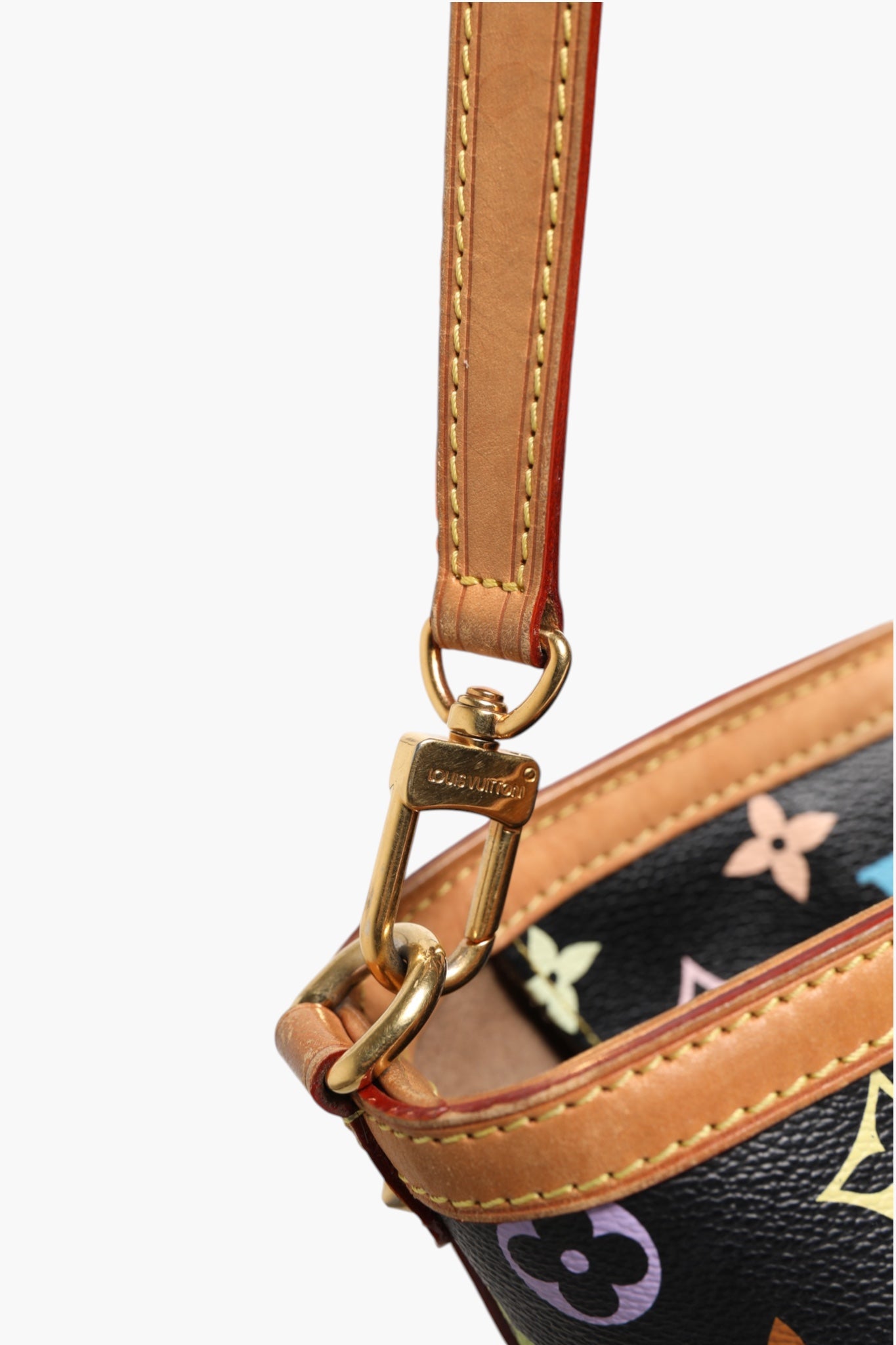 Indulge in the artistry of the Louis Vuitton Monogram Multicolor Sharleen GM, where exquisite craftsmanship meets vibrant luxury, perfect for the discerning connoisseur.