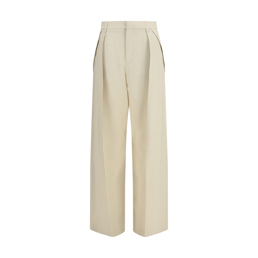 Jacob Cohen Beige Viscose Casual Pants - Artisanal Elegance
