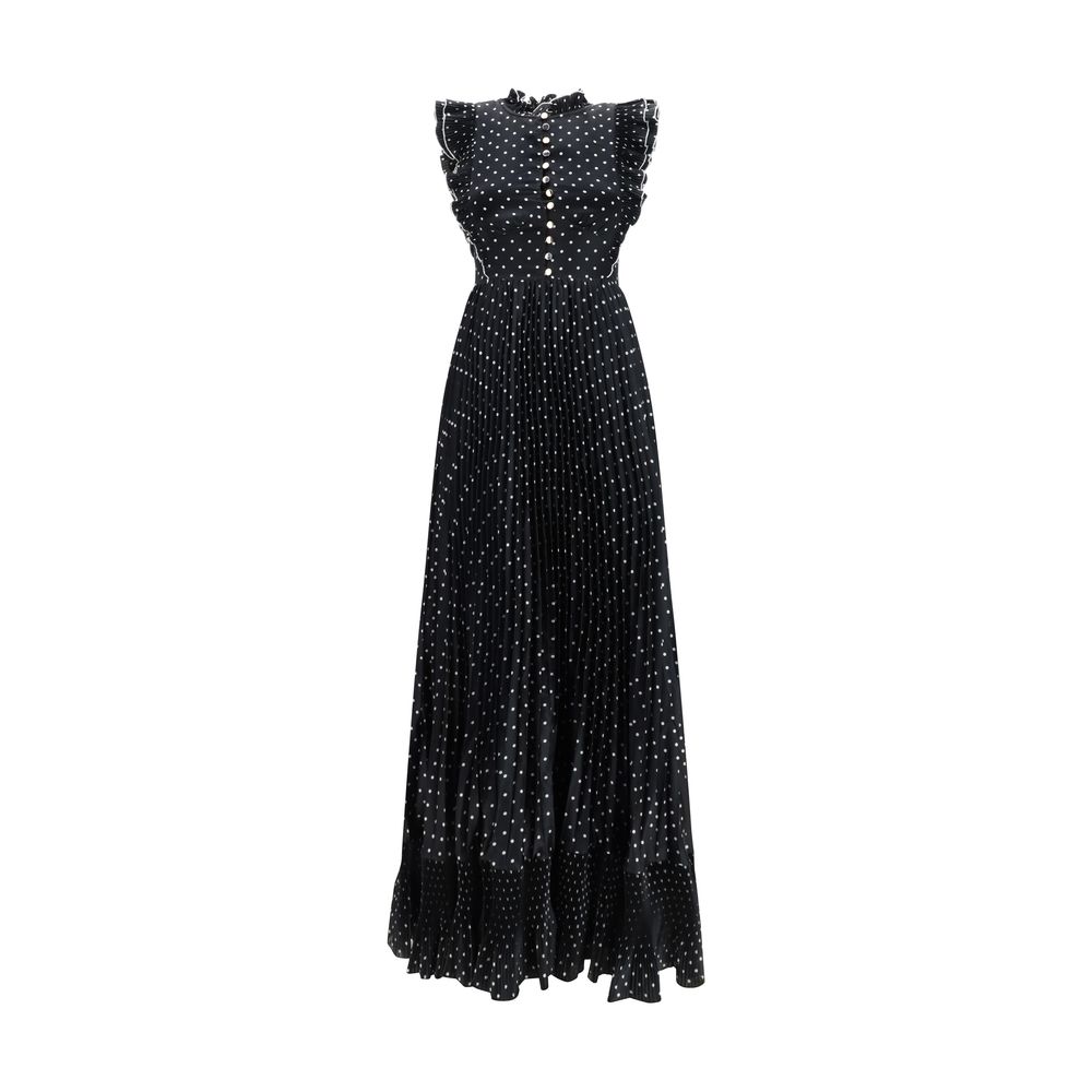 Self-Portrait Black Casual Dress - Timeless Elegance in Couture