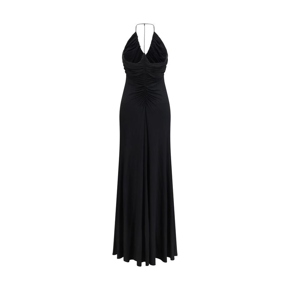 Self-Portrait Black Viscose Cocktail Dress - Timeless Luxury Elegance