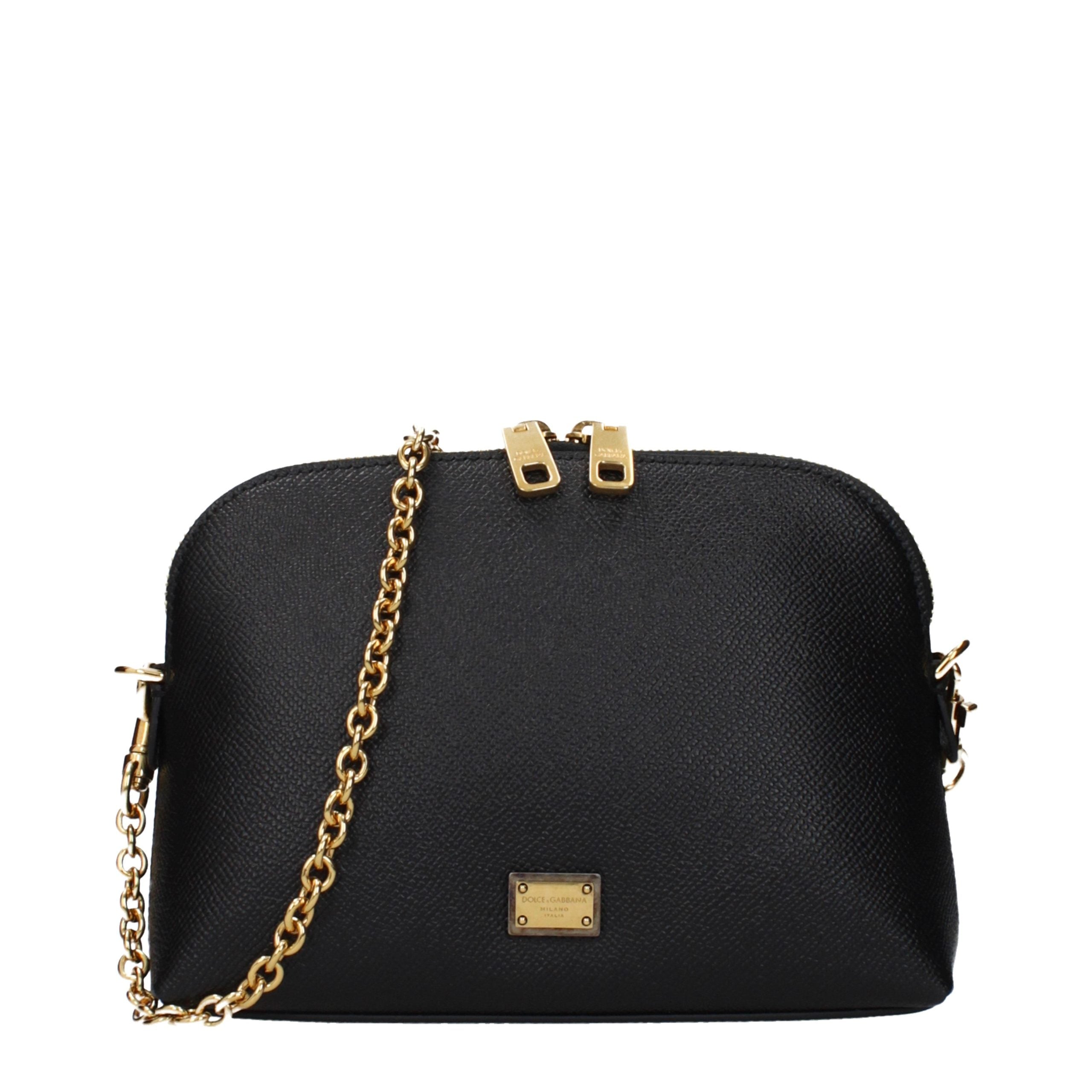 Discover the Dolce & Gabbana Black Leather Shoulder Bag, a masterpiece of Italian craftsmanship that embodies timeless elegance and sophisticated allure for every occasion.