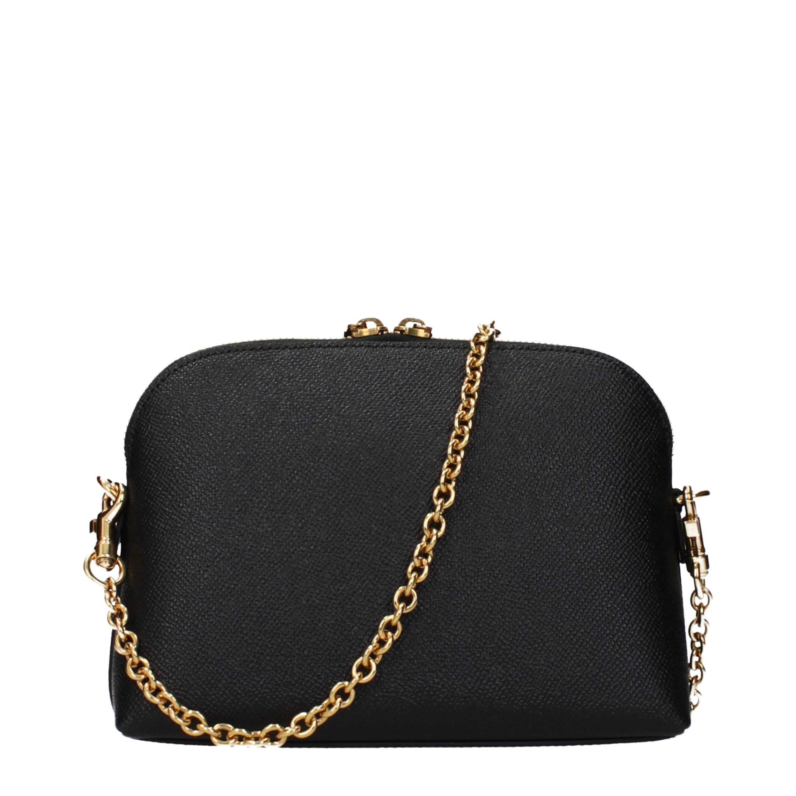 Discover the Dolce & Gabbana Black Leather Shoulder Bag, a masterpiece of Italian craftsmanship that embodies timeless elegance and sophisticated allure for every occasion.