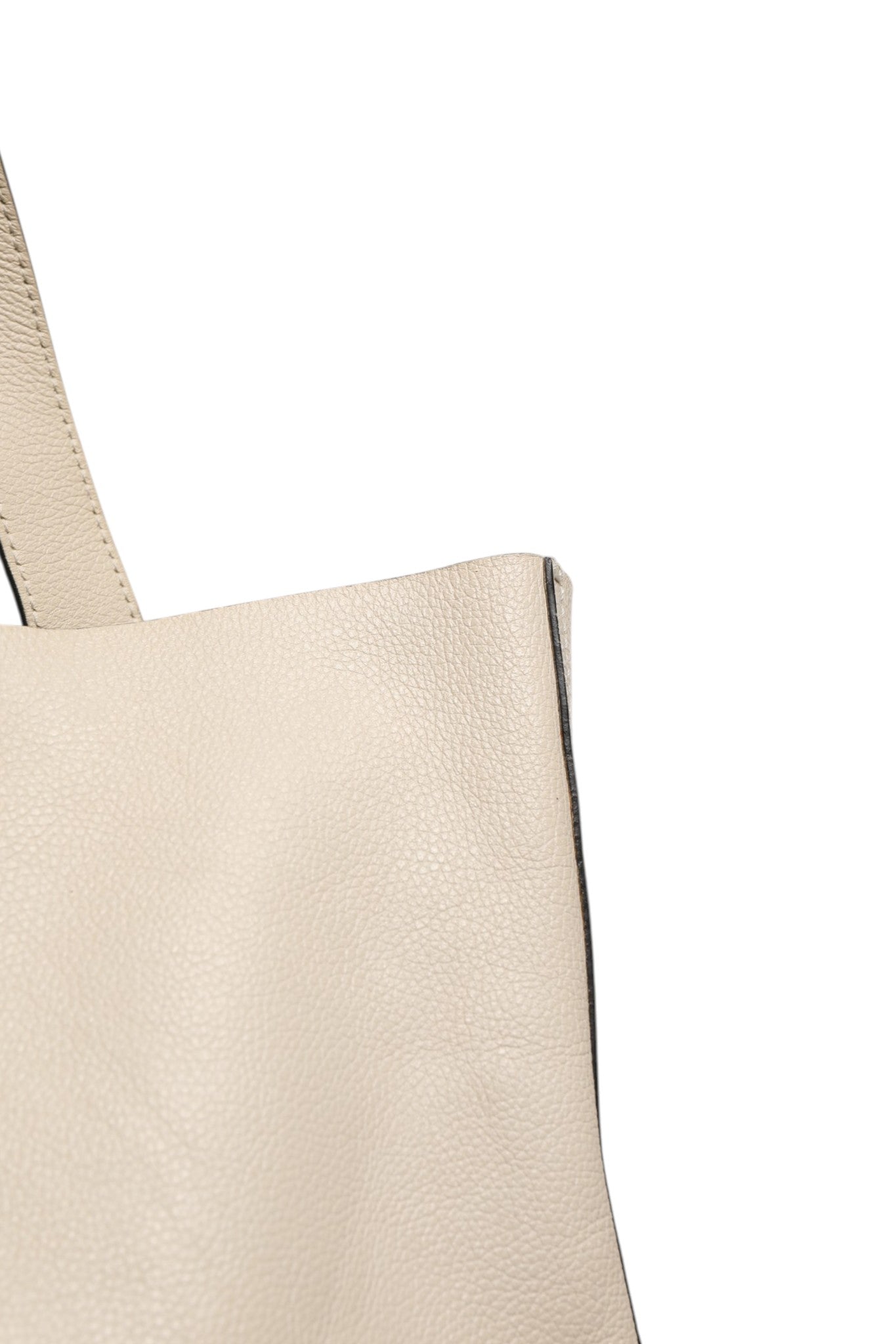 Gucci White Web Sherry Logo Print Tote Bag