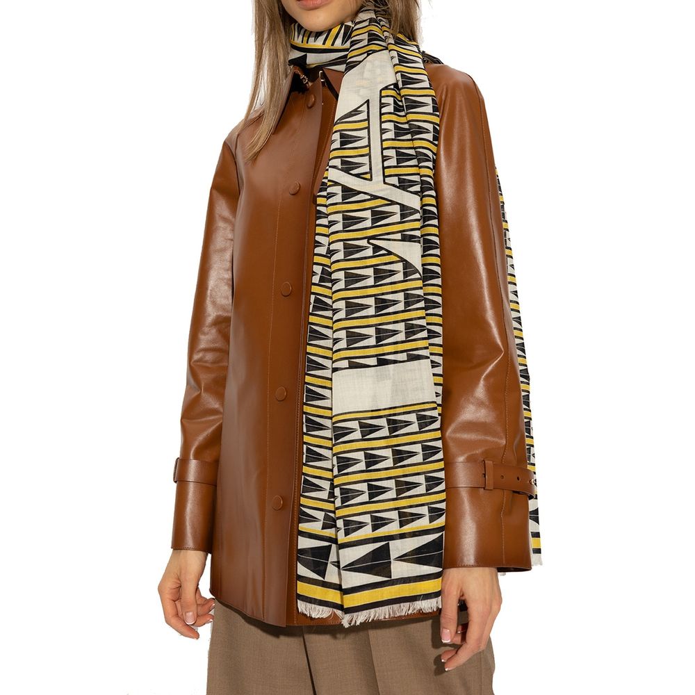 Lanvin Bicolor Wool Scarf - Timeless Luxury for the Discerning