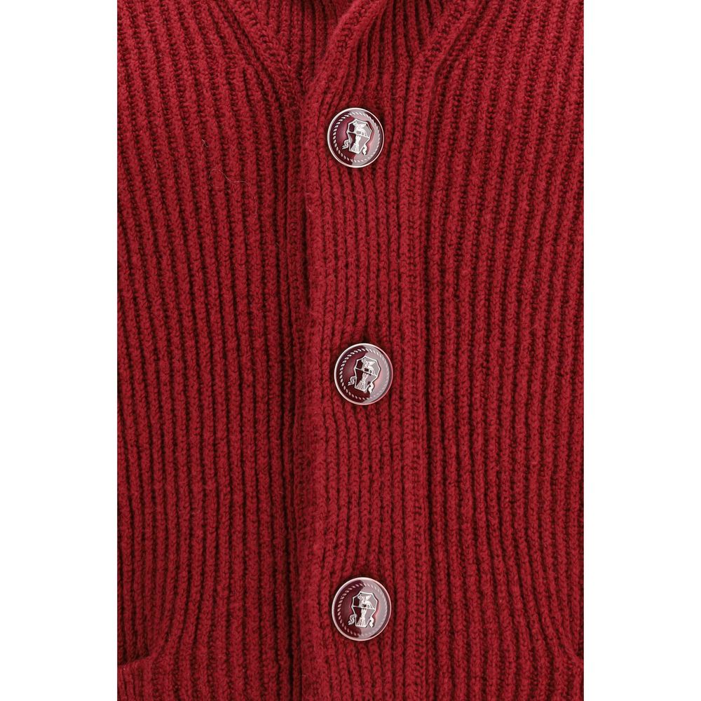Brunello Cucinelli Multicolor Cotton Cardigan - Timeless Luxury