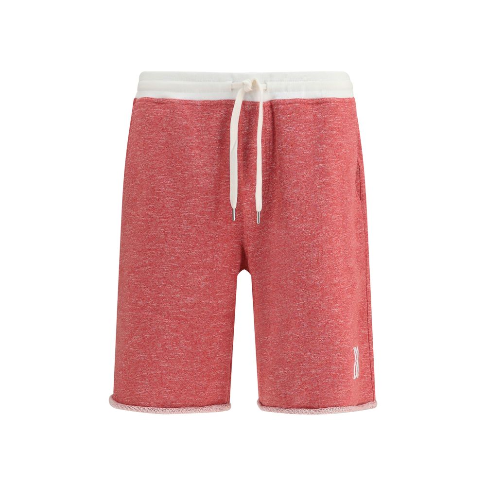 Brunello Cucinelli Multicolor Cotton Bermuda Shorts Couture