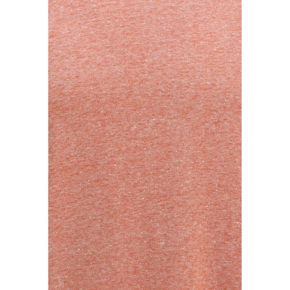 Brunello Cucinelli Orange Cotton T-Shirt | Designer Artisanal Elegance