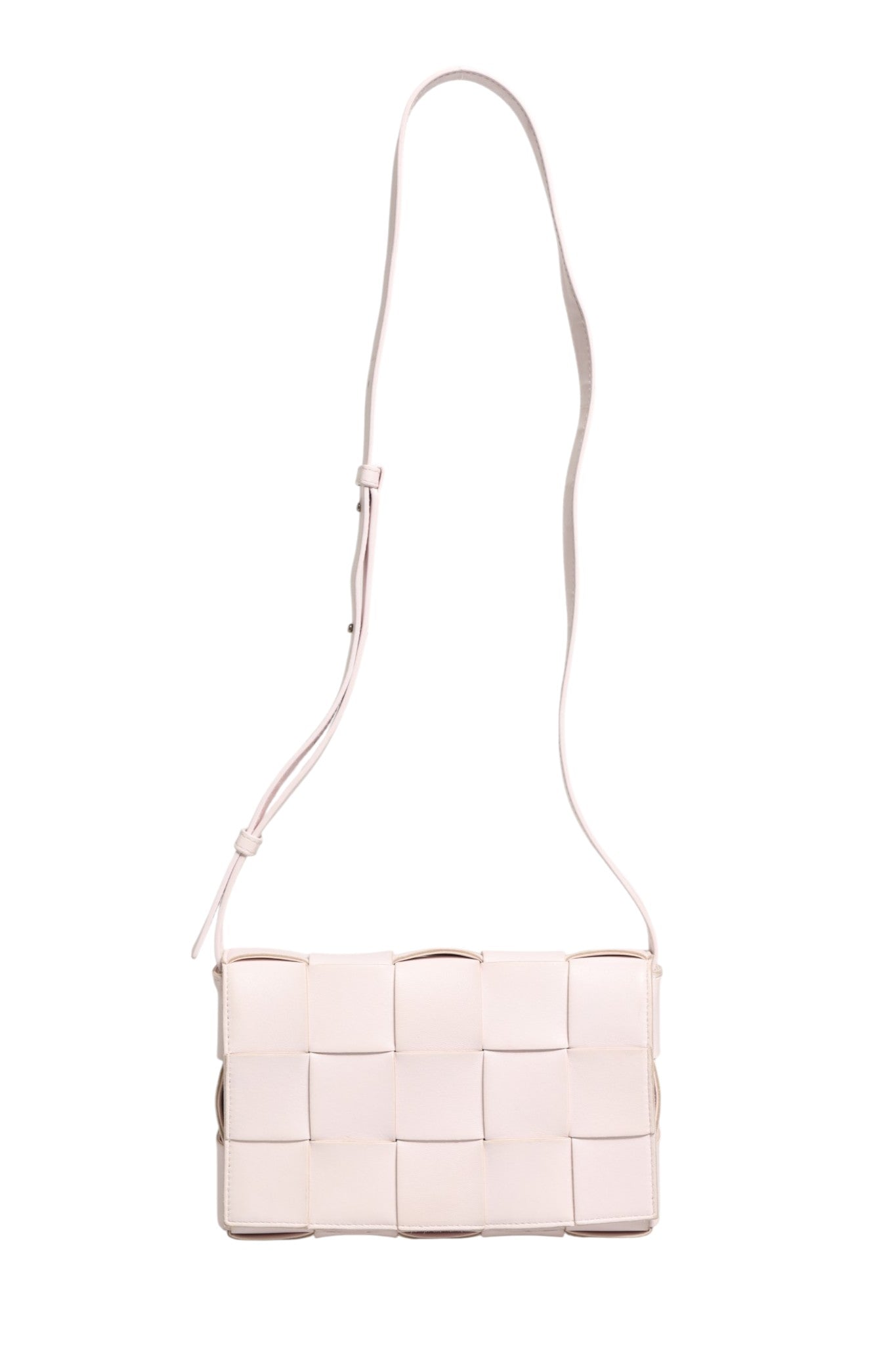 Bottega Veneta Pink Intrecciato Cassette Shoulder Bag - Artisanal