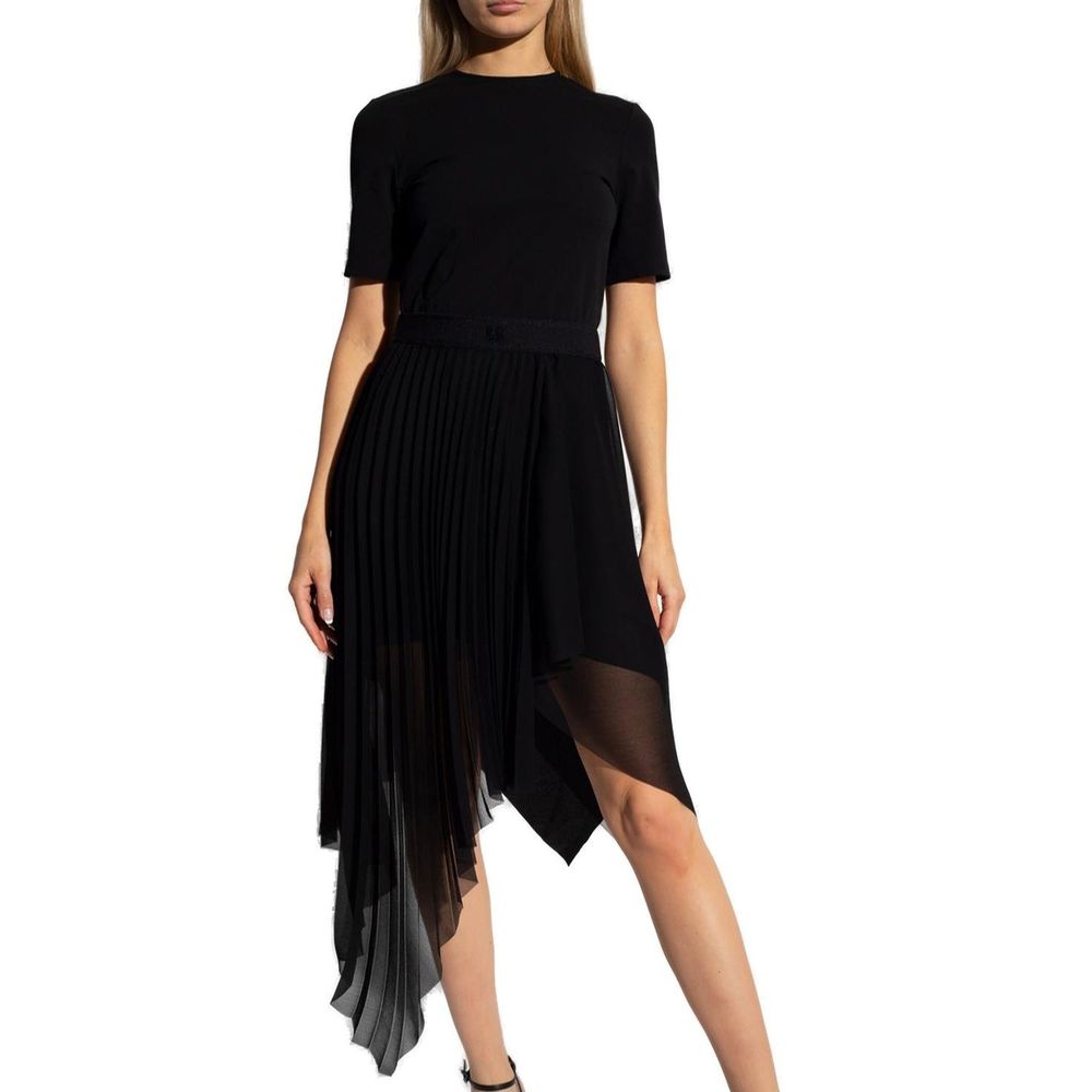 Givenchy Black Polyester Casual Dress - Luxe Couture Elegance