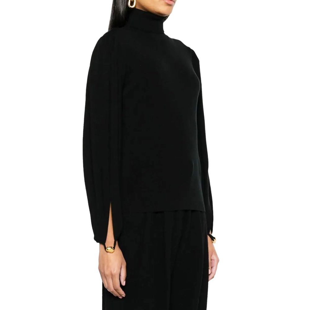Chloé Black Polyamide Sweatshirt - Luxe Designer Couture