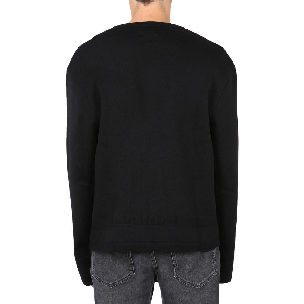 Givenchy Black Cotton Sweatshirt - Designer Luxury Couture
