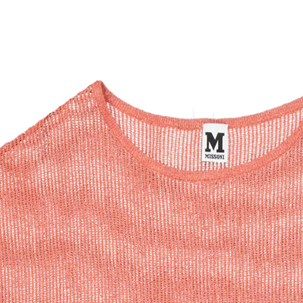 Indulge in the Missoni Multicolor Metallic Fibre Sweatshirt, a masterpiece of luxurious craftsmanship and semi-transparent elegance, perfect for the discerning individual.