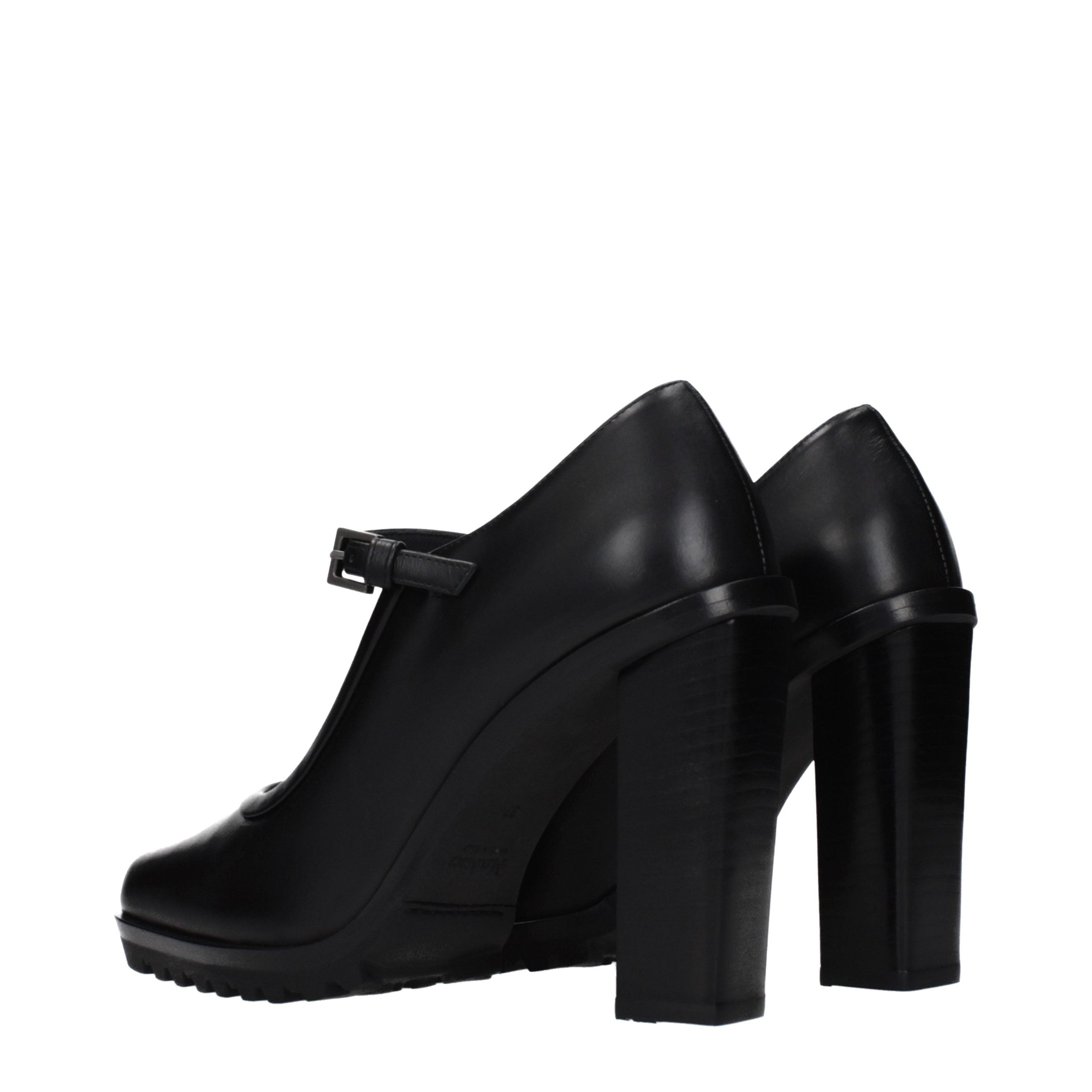 Indulge in the Max Mara Black Leather High Heel Pumps, where exquisite craftsmanship meets timeless elegance, elevating your every step with luxurious allure.