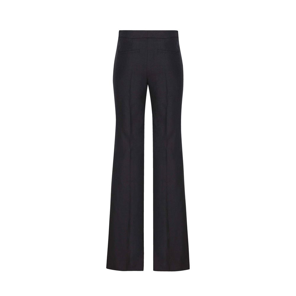 Chloé Gray Wool Dress Pants - Luxurious Designer Couture