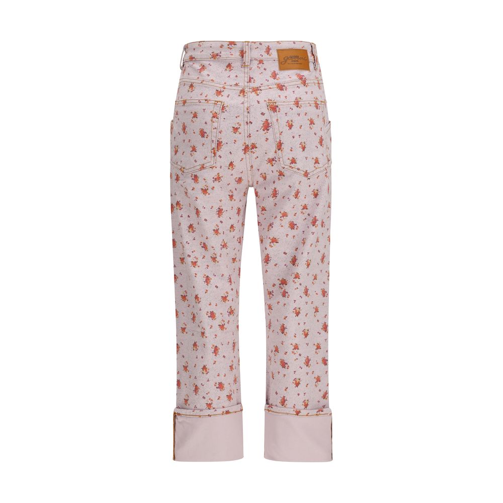 Ganni Multicolor Cropped Pants - Elevate Your Luxury Wardrobe