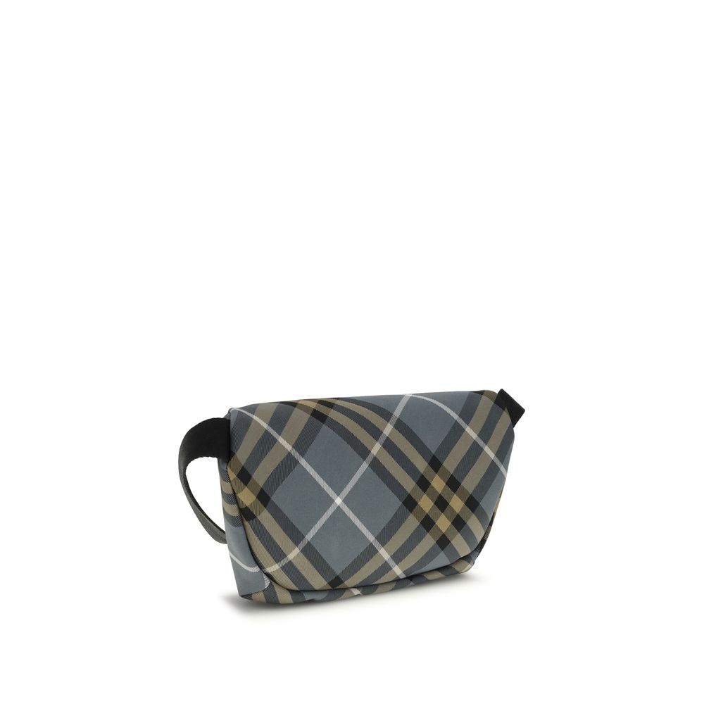 Burberry Multicolor Nylon Clutch Bag - Designer Artisanal Elegance