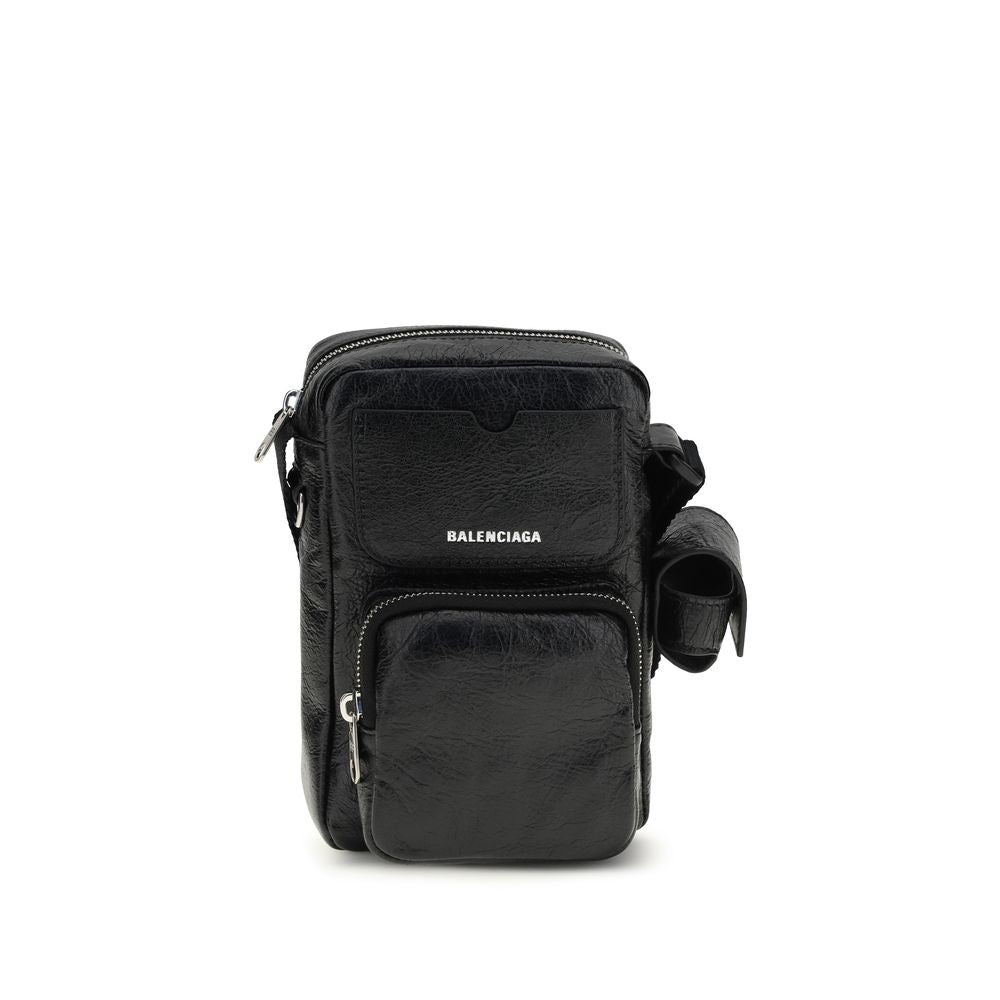 Balenciaga Black Lamb Ovis Aries Shoulder Bag - Luxury Redefined