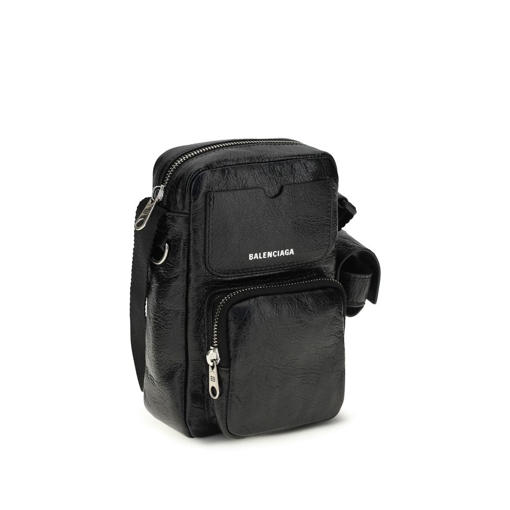 Balenciaga Black Lamb Ovis Aries Shoulder Bag - Luxury Redefined