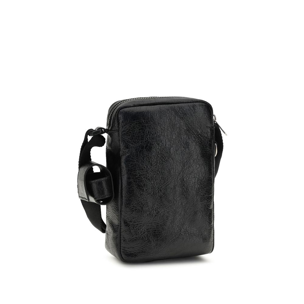Balenciaga Black Lamb Ovis Aries Shoulder Bag - Luxury Redefined