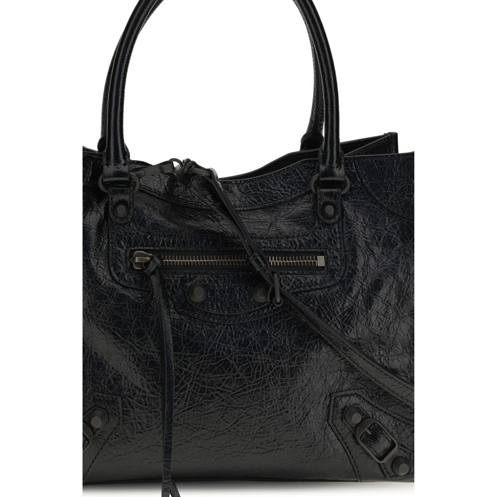 Elevate your style with the Balenciaga Black Lamb Ovis Aries Aries Shoulder Bag, a masterpiece of Arena lambskin and exquisite craftsmanship, perfect for any sophisticated occasion.
