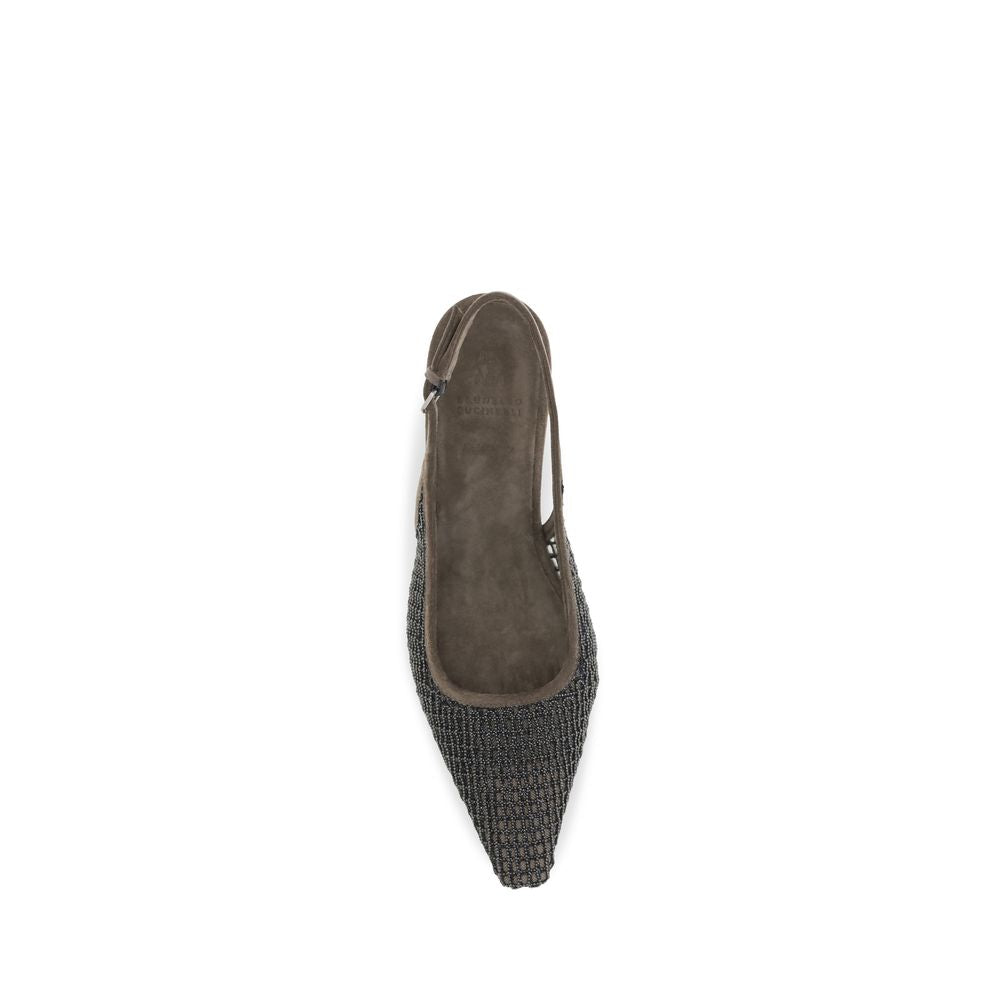 Brunello Cucinelli Bos Taurus Ballet Flats Artisan Luxury Elegance