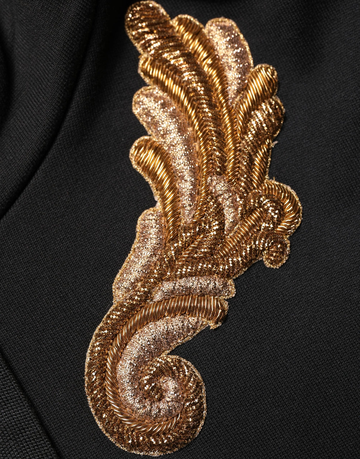 Dolce & Gabbana Black Embroidered Hooded Sweatshirt - Luxury Fashion
