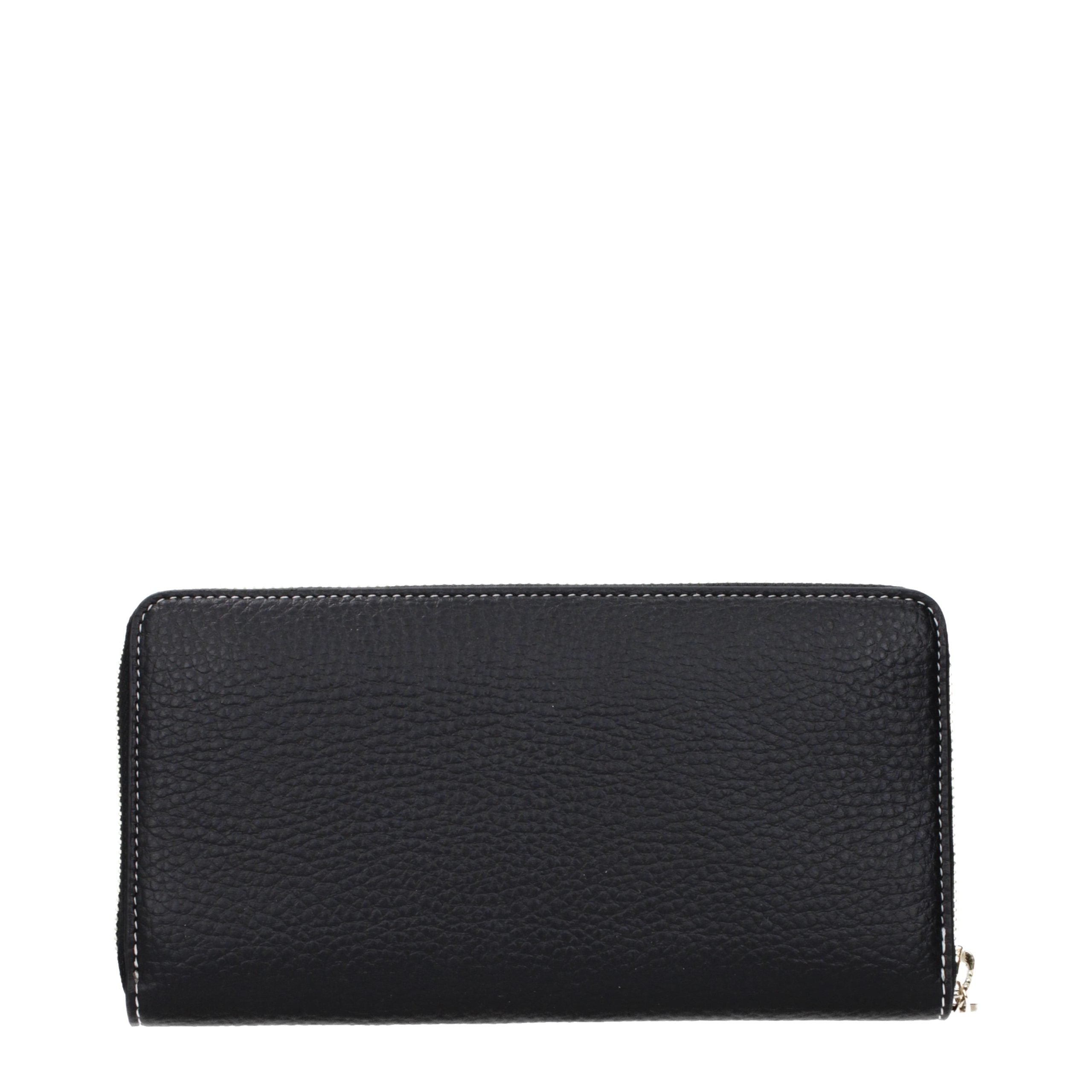 Elevate your style with the Stella McCartney Black Leather Wallet, where eco-friendly luxury meets timeless elegance, perfect for the discerning connoisseur.