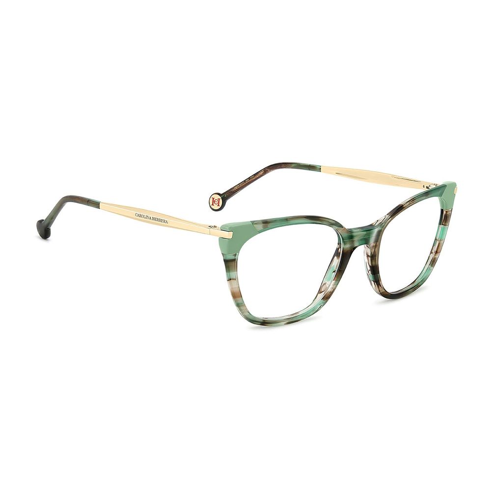 Carolina Herrera Multicolor Acetate Glasses - Exquisite Elegance