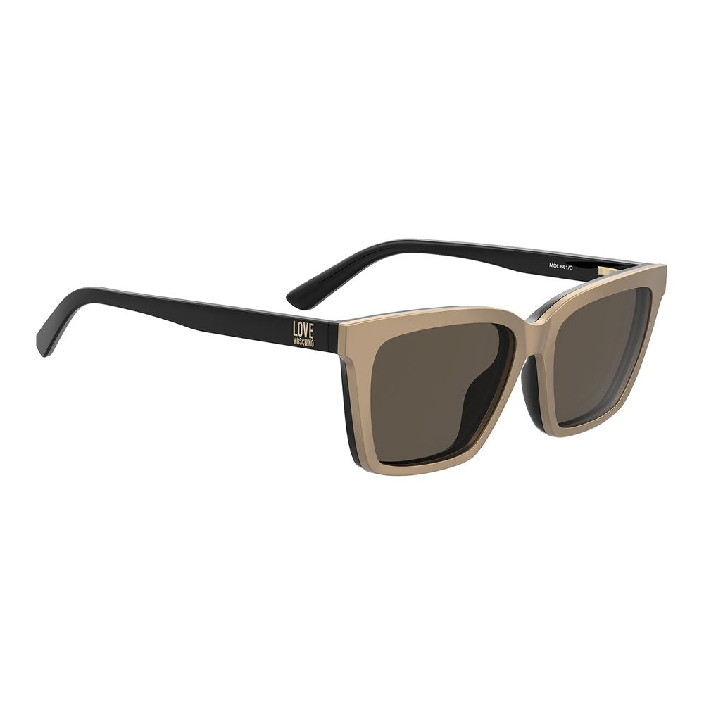 Love Moschino Black Acetate Glasses - Timeless Luxury Eyewear