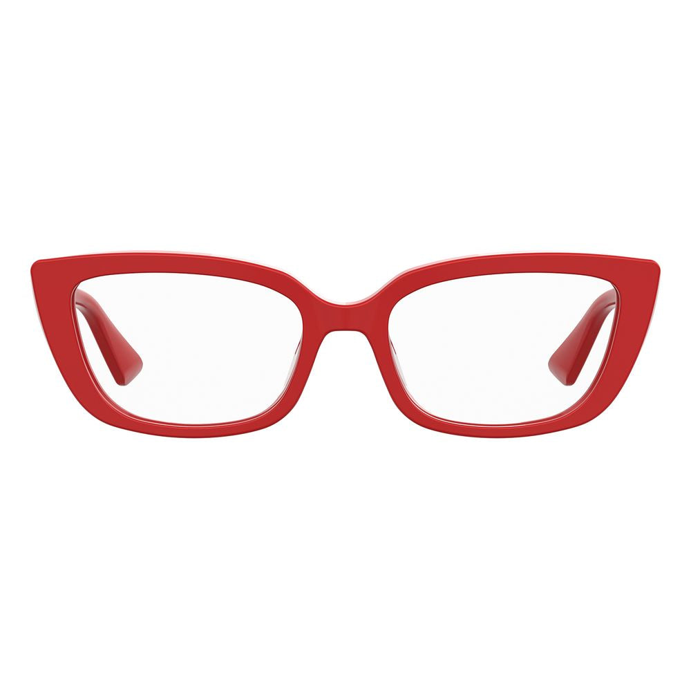 Love Moschino Multicolor Plastic Glasses - Elevate Your Elegance