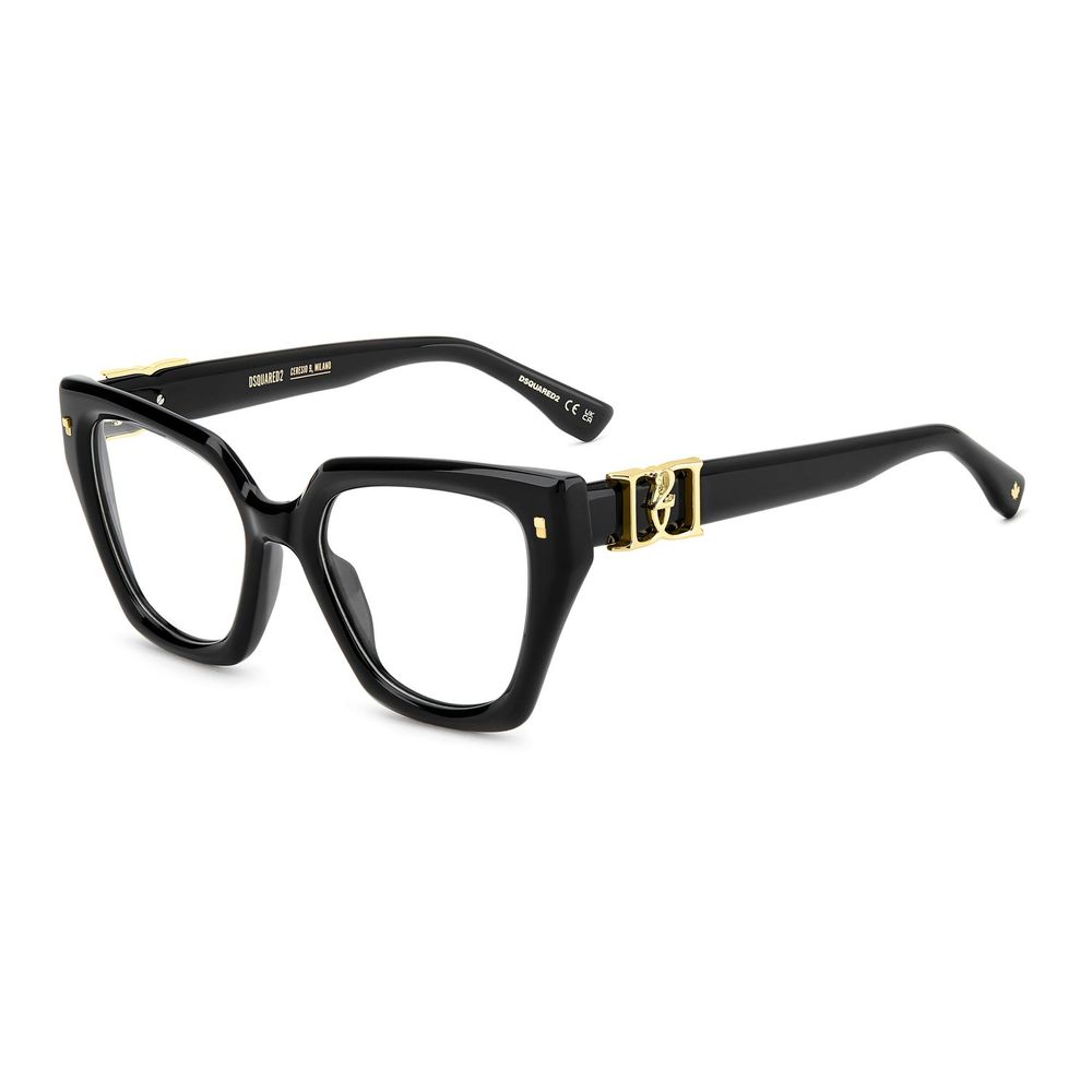 Dsquared² Black Acetate Glasses - Timeless Luxury Eyewear