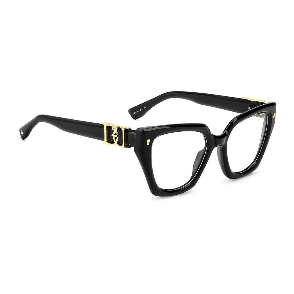 Dsquared² Black Acetate Glasses - Timeless Luxury Eyewear