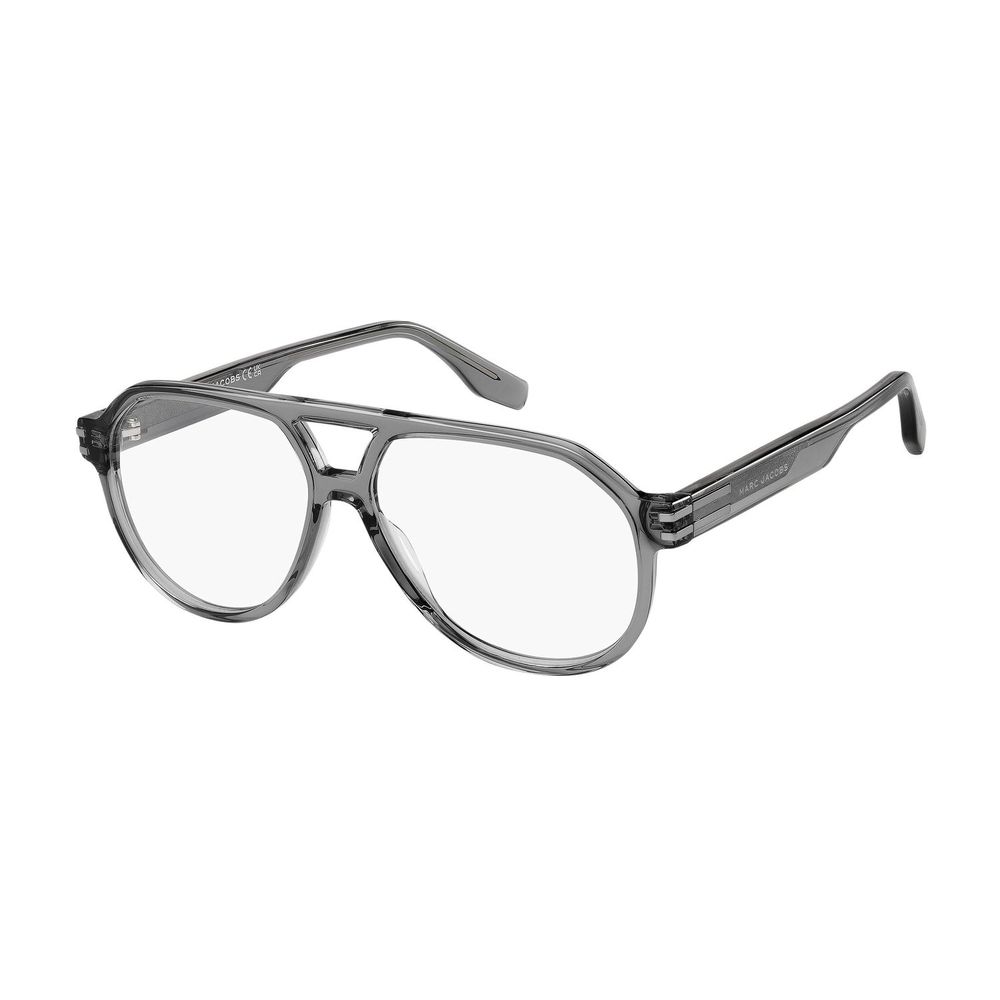 Marc Jacobs Gray Acetate Aviator Glasses - Timeless Luxury