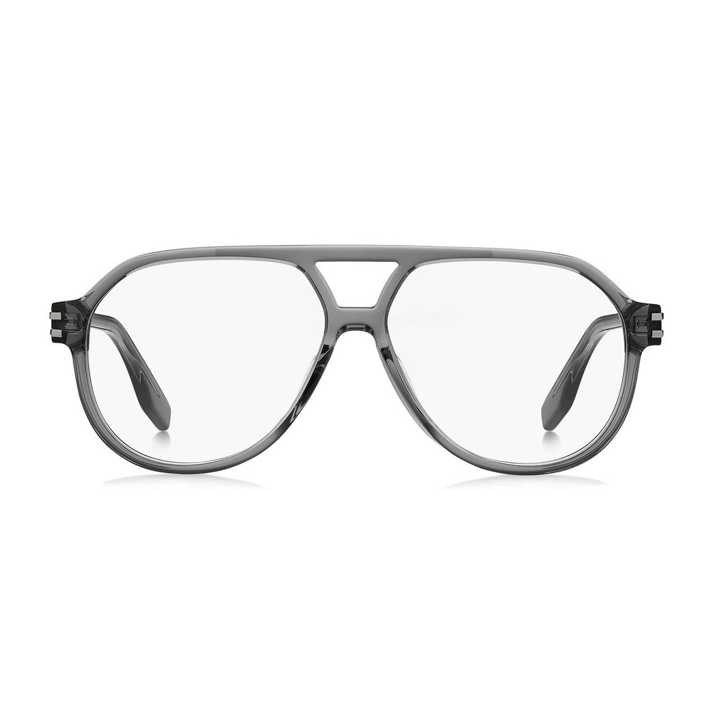 Marc Jacobs Gray Acetate Aviator Glasses - Timeless Luxury
