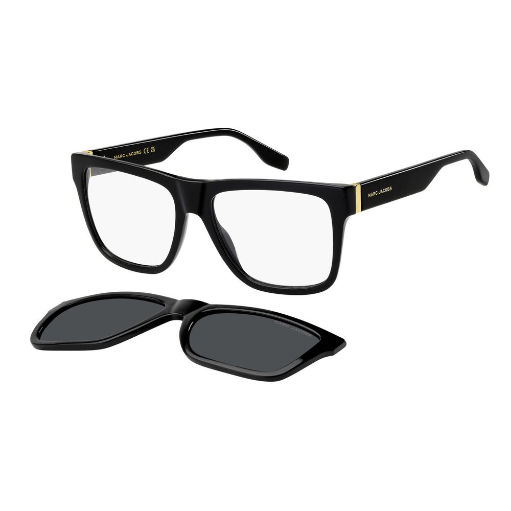Indulge in the timeless elegance of Marc Jacobs Black Acetate Glasses, where sophisticated design meets unparalleled craftsmanship for the discerning individual.