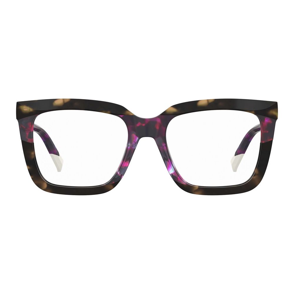 Indulge in the exquisite Missoni Multicolor Acetate Glasses, where vibrant artistry meets luxurious craftsmanship, perfect for those who embody elegance and sophistication.