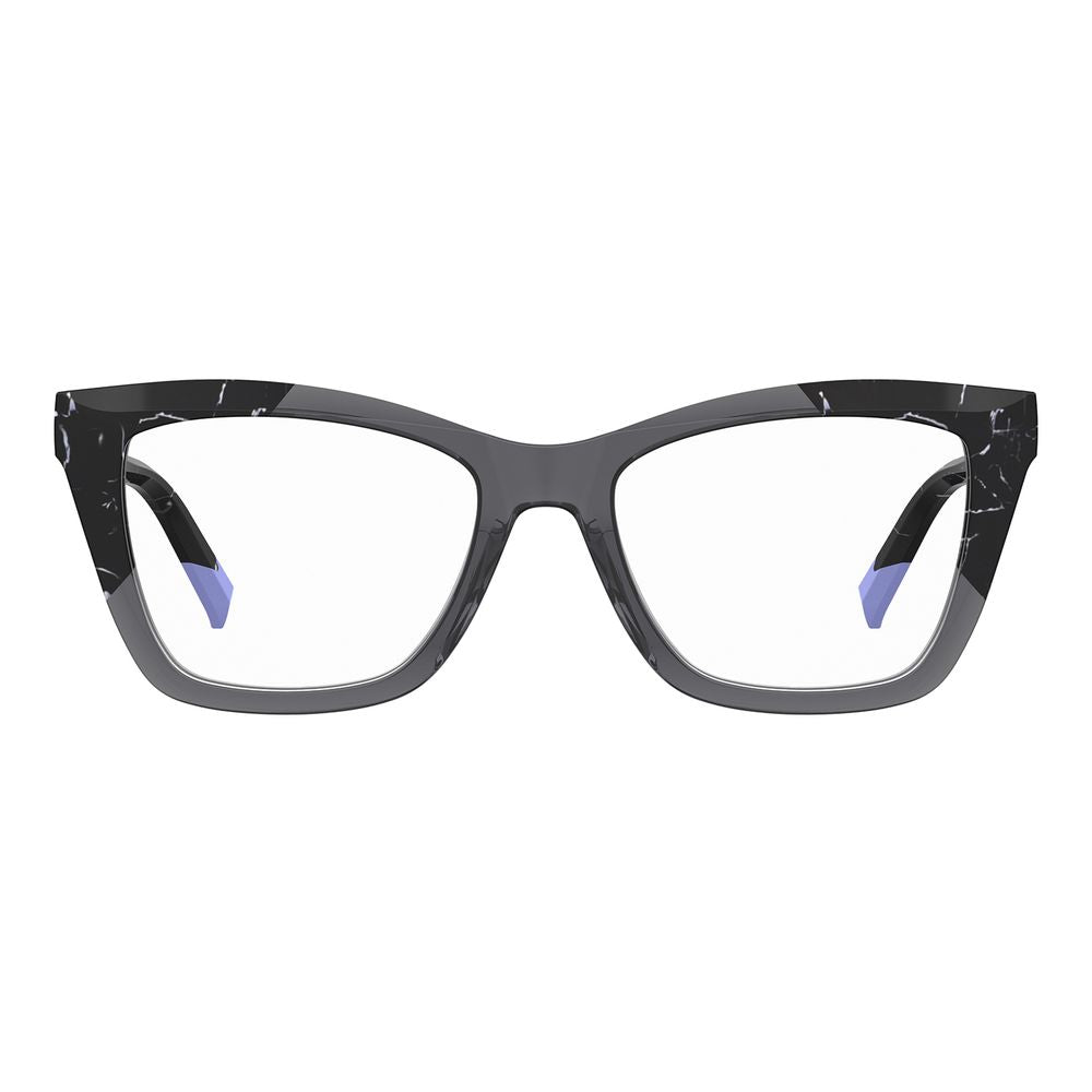 Elevate your style with Missoni Gray Acetate Glasses, where exquisite craftsmanship meets timeless elegance, perfect for the discerning individual seeking sophistication.
