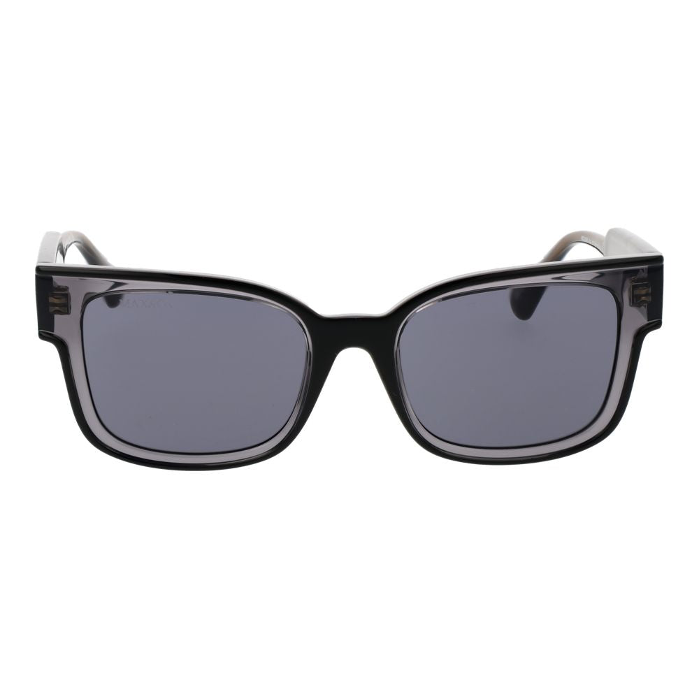 Indulge in the Max & Co Black Plastic Sunglasses, a luxurious accessory that embodies sophistication and timeless elegance, perfect for the discerning individual.