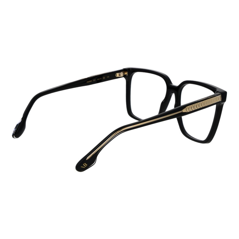 Elevate your style with Victoria Beckham's Black Acetate Glasses, a timeless blend of sophistication and luxury, perfect for the discerning individual.