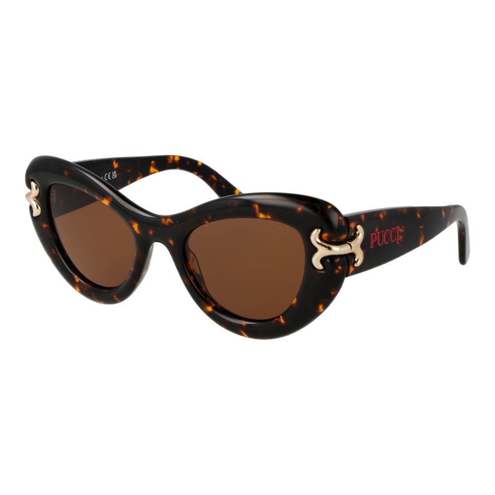Elevate your style with Emilio Pucci Multicolor Acetate Sunglasses, a masterpiece of vibrant design and luxurious protection, perfect for the discerning individual.